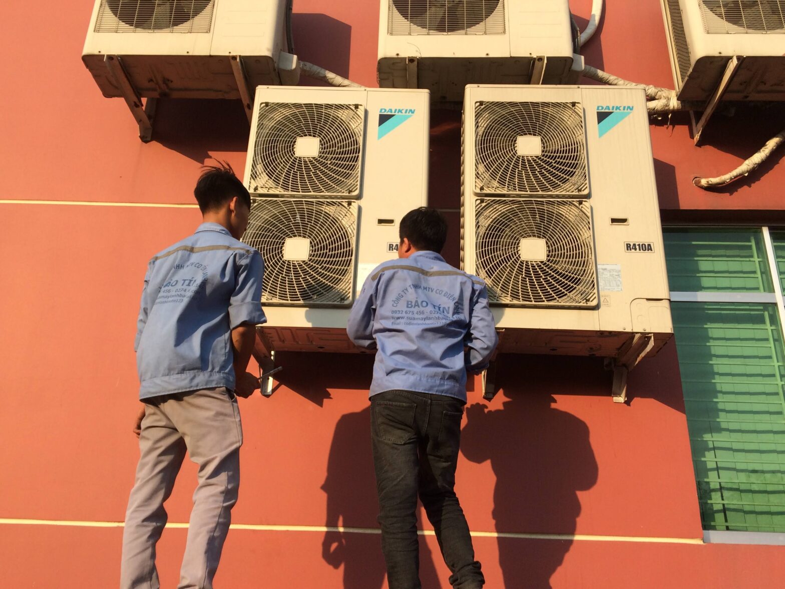 Lắp máy lạnh tại Thuận An