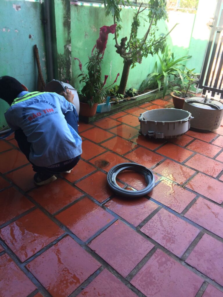 Dịch vụ sửa máy giặt không cấp nước tại Dĩ An và Thuận An